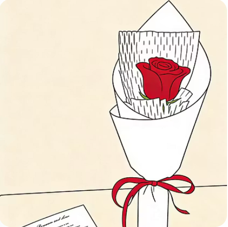 Mini Bouquet Flower 5000 coin