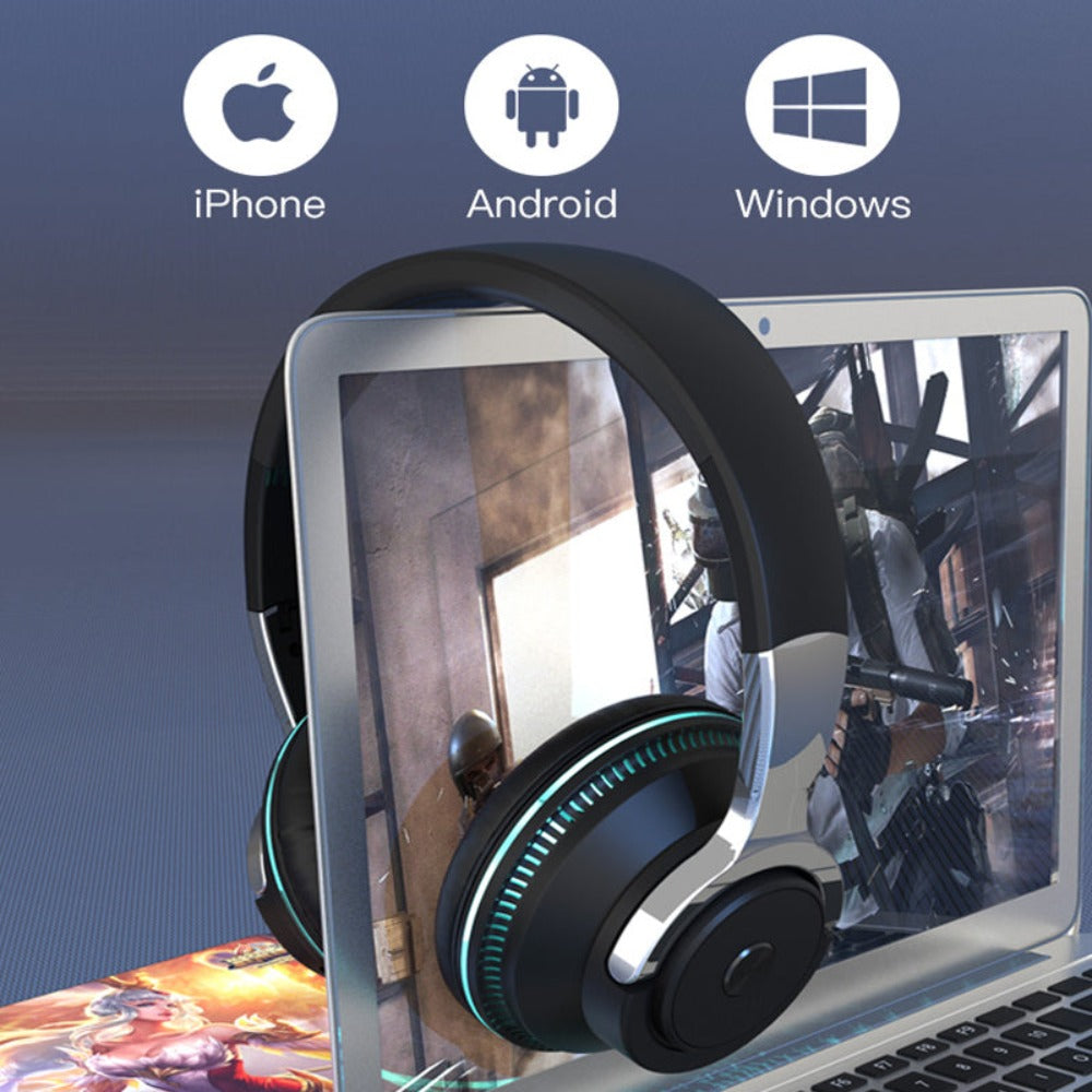 Dragon Wireless Light Changing Bluetooth Gaming Headset