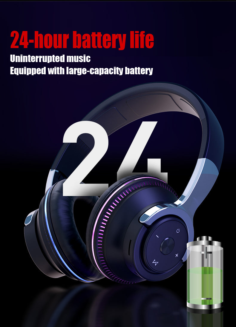 Dragon Wireless Light Changing Bluetooth Gaming Headset