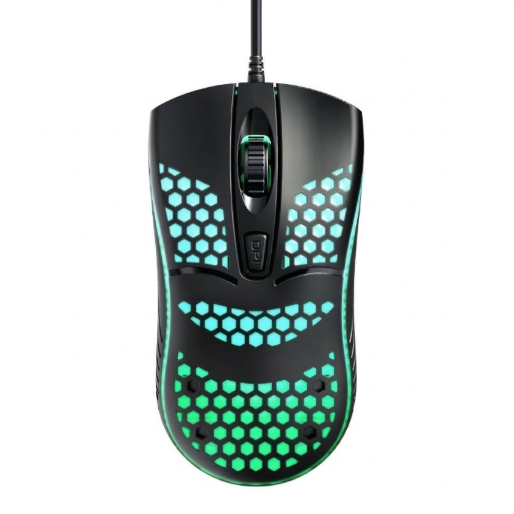 Onetify USB Wired Light Up Gaming Keyboard and Mouse Set