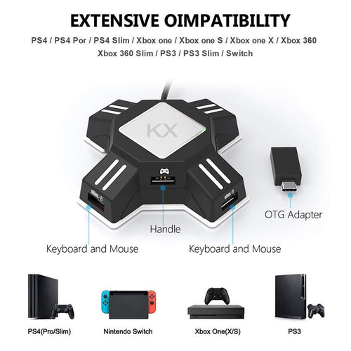 Connect X  Gaming Keyboard and Mouse Adapter